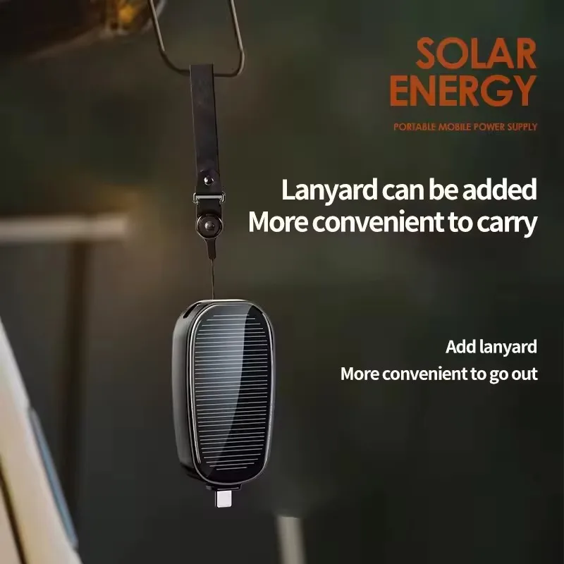 Mini batería solar portátil de - Solar Emergency Charger reseña y precio
