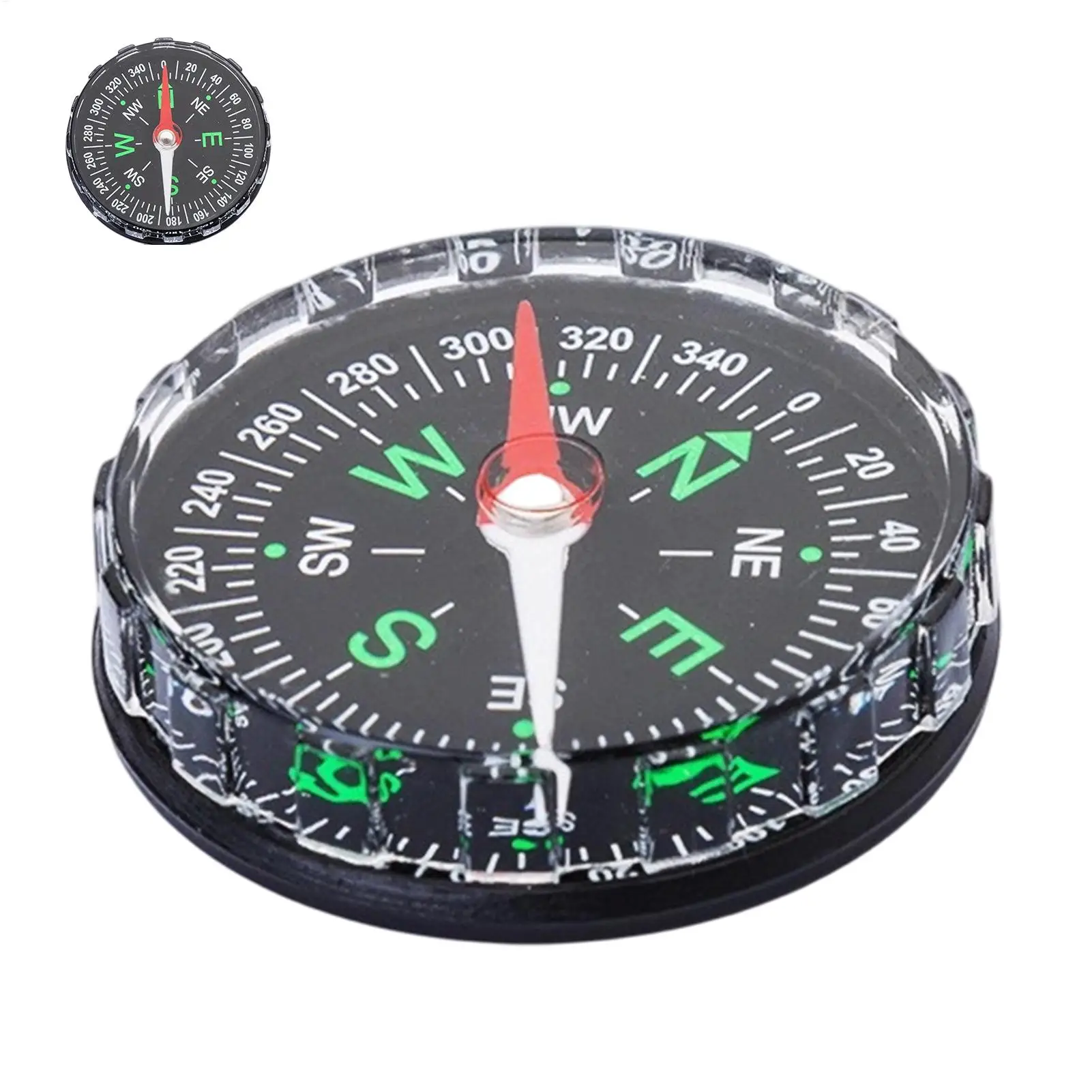 Brújula de bolsillo magnética  - Compass Lensatic reseña y precio