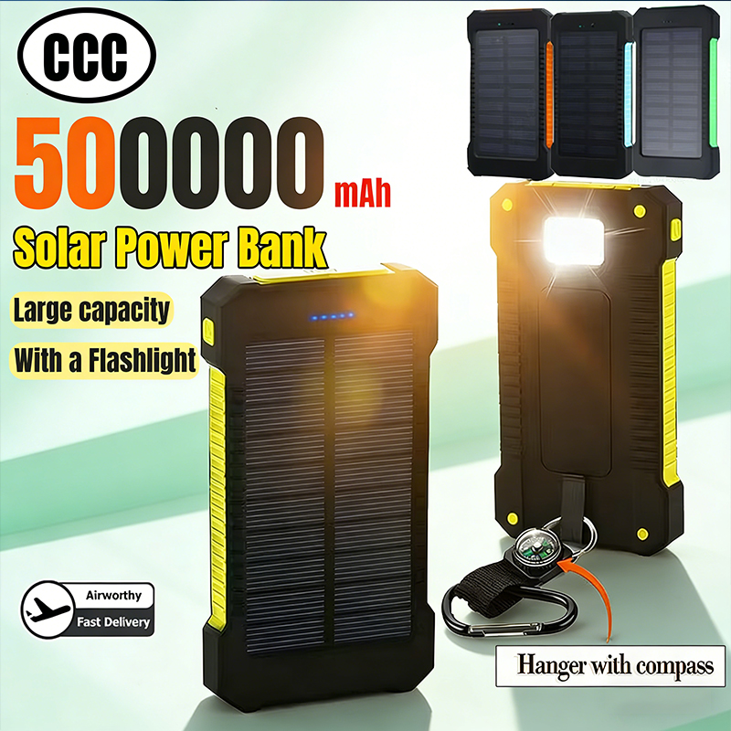 Banco de energía Solar de 5000 - Solar Emergency Charger reseña y precio