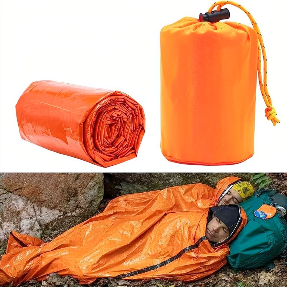 Saco de dormir térmico de emer - Survival Blanket Reflective reseña y precio