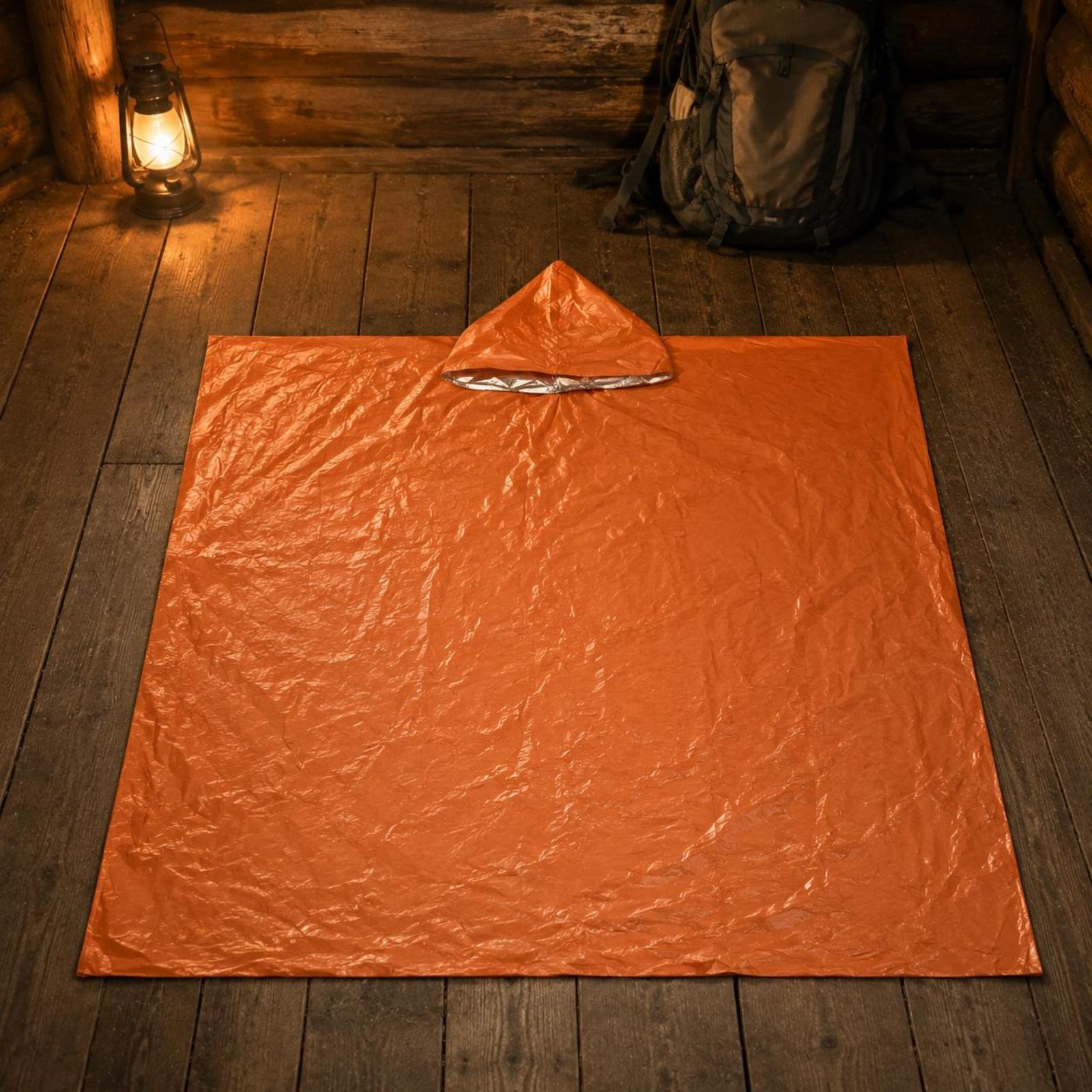 Impermeable, Poncho de Emergen - Emergency Poncho Rain reseña y precio